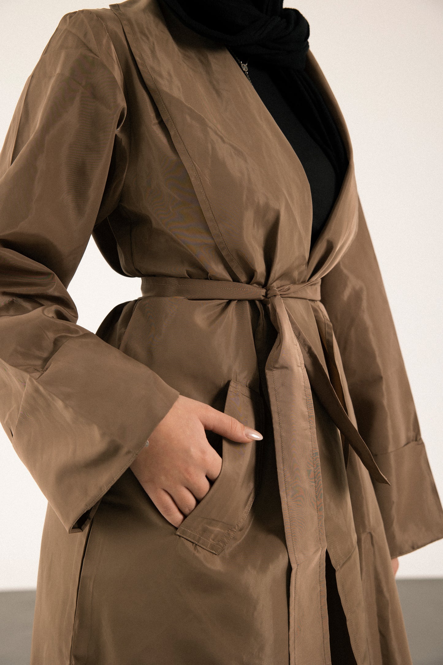 All-Weather Hustle Coat in Cafe