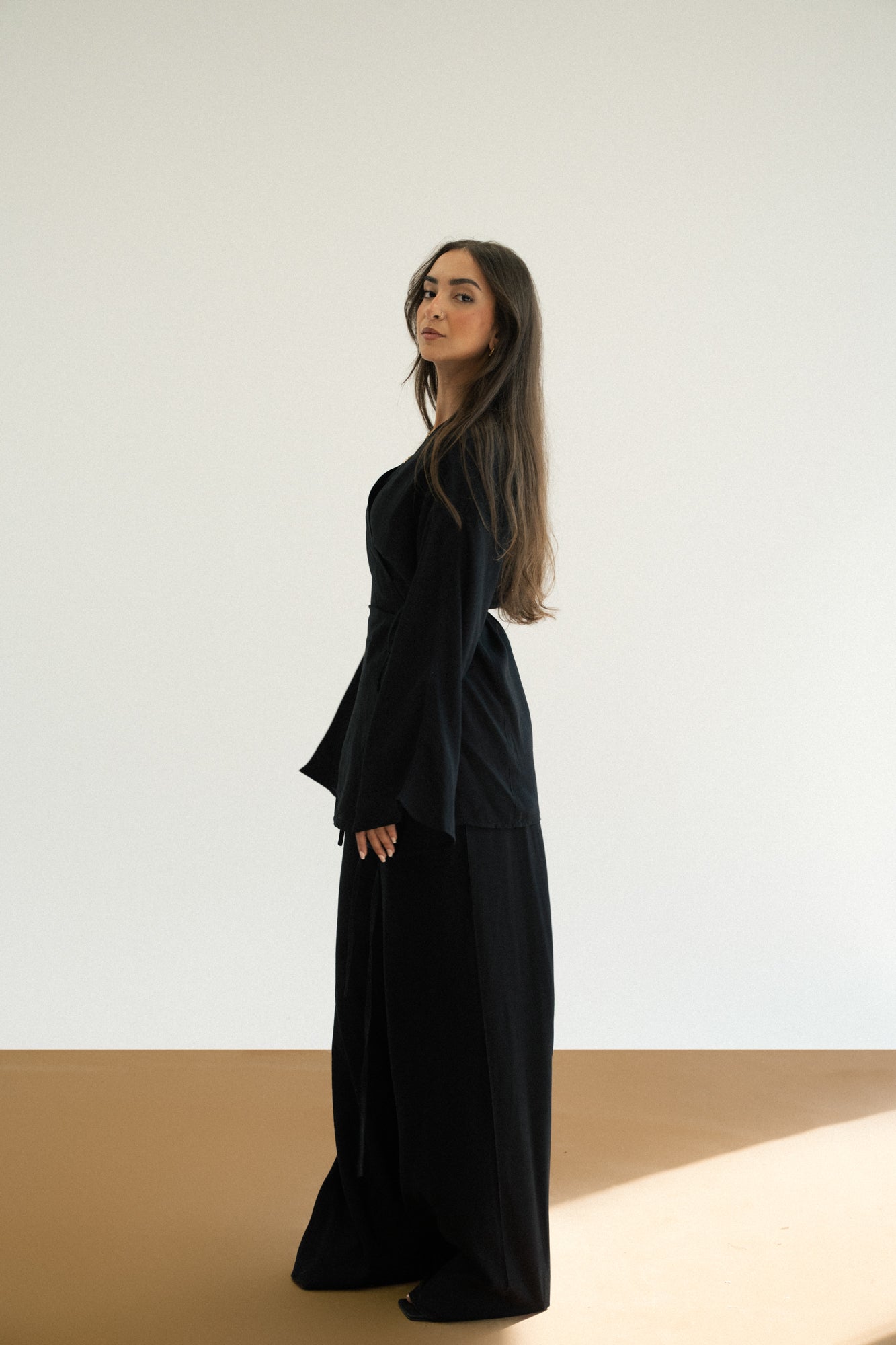 Soft Flowy Set in Black