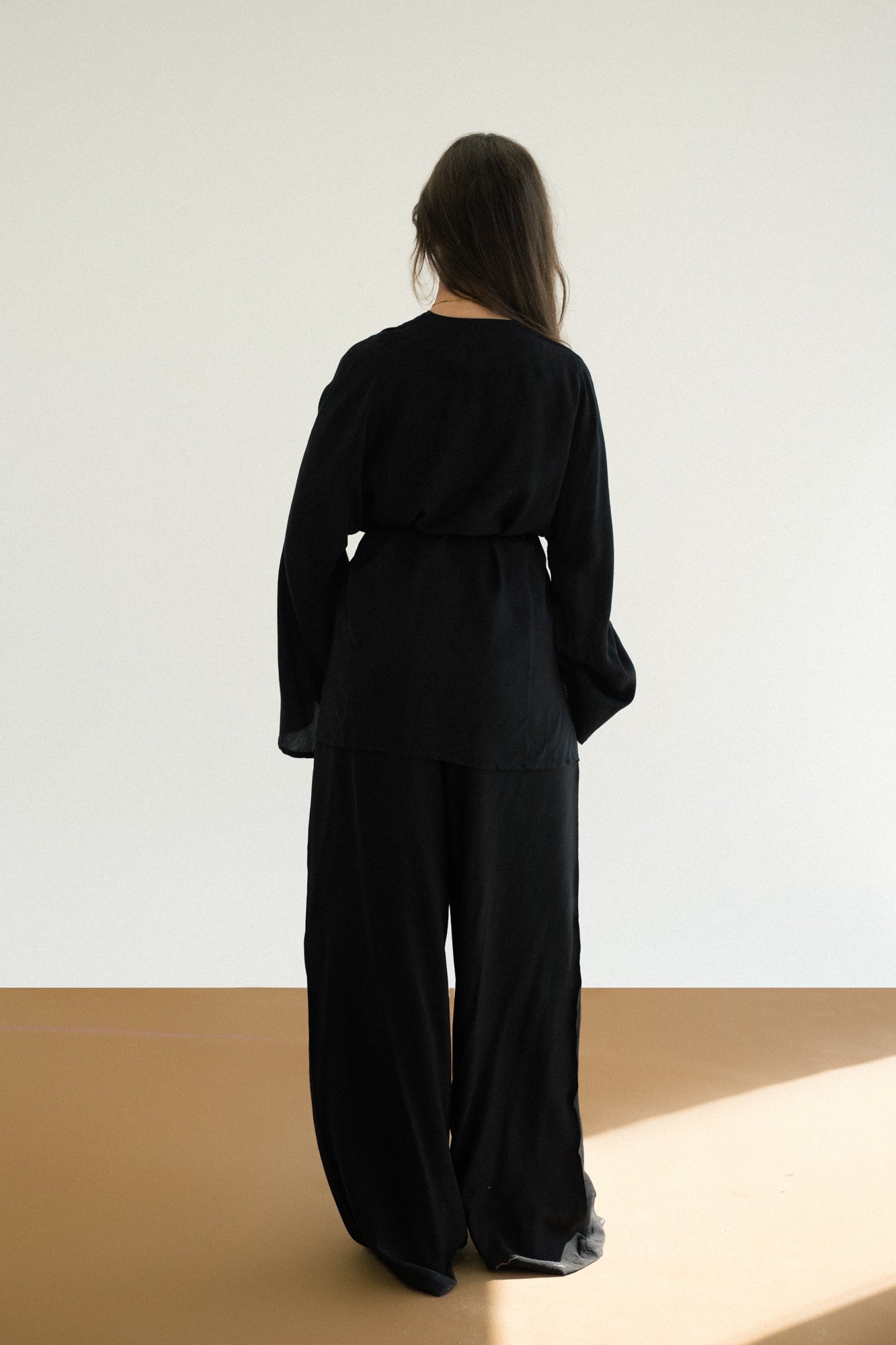 Soft Flowy Set in Black