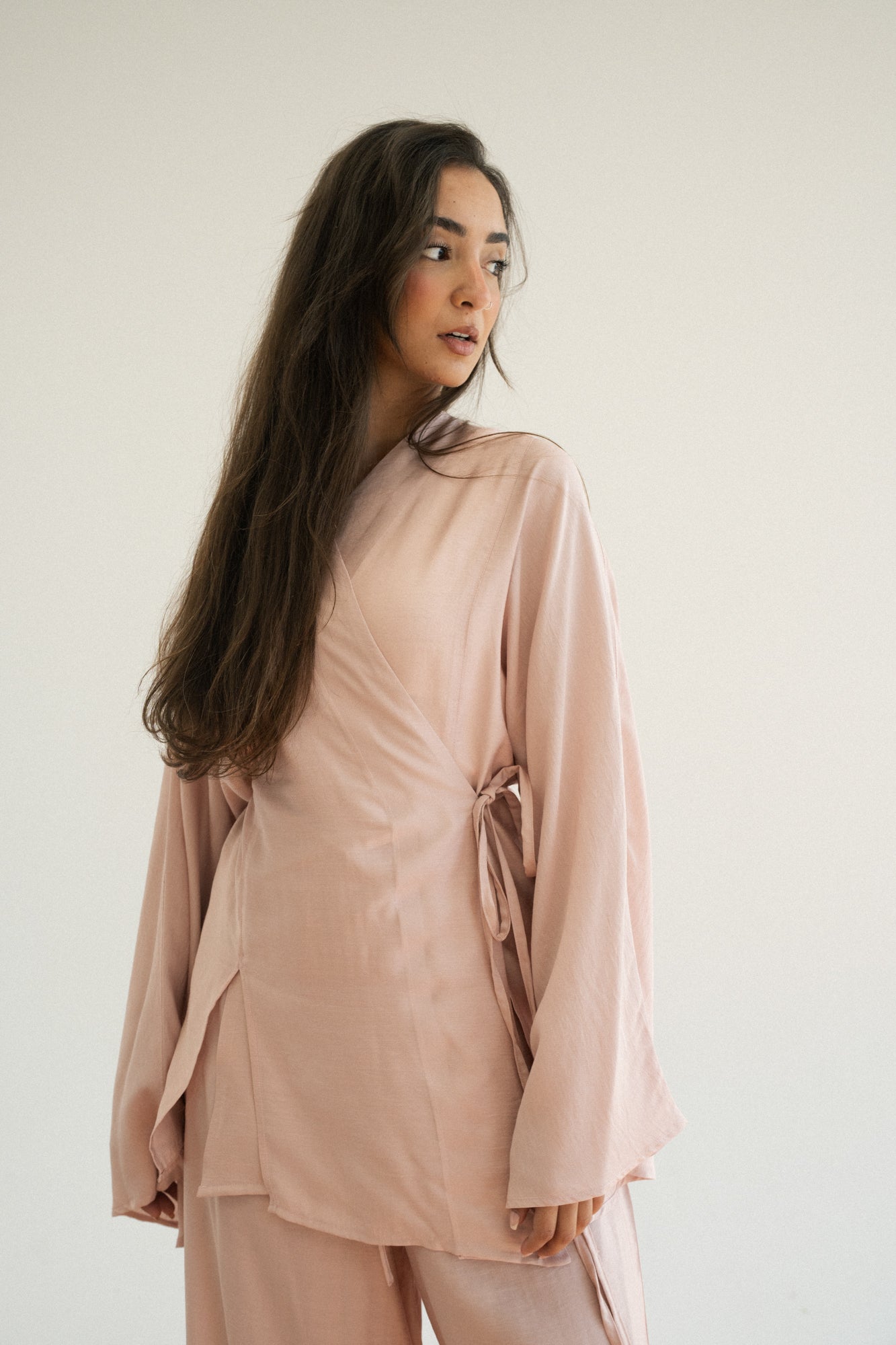 Soft Flowy Set in Rose