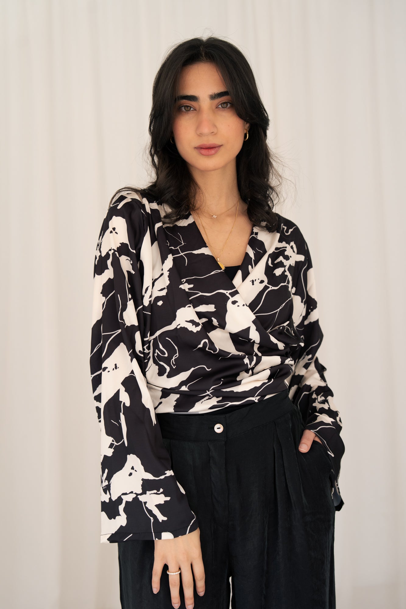 Layla Satin Blouse