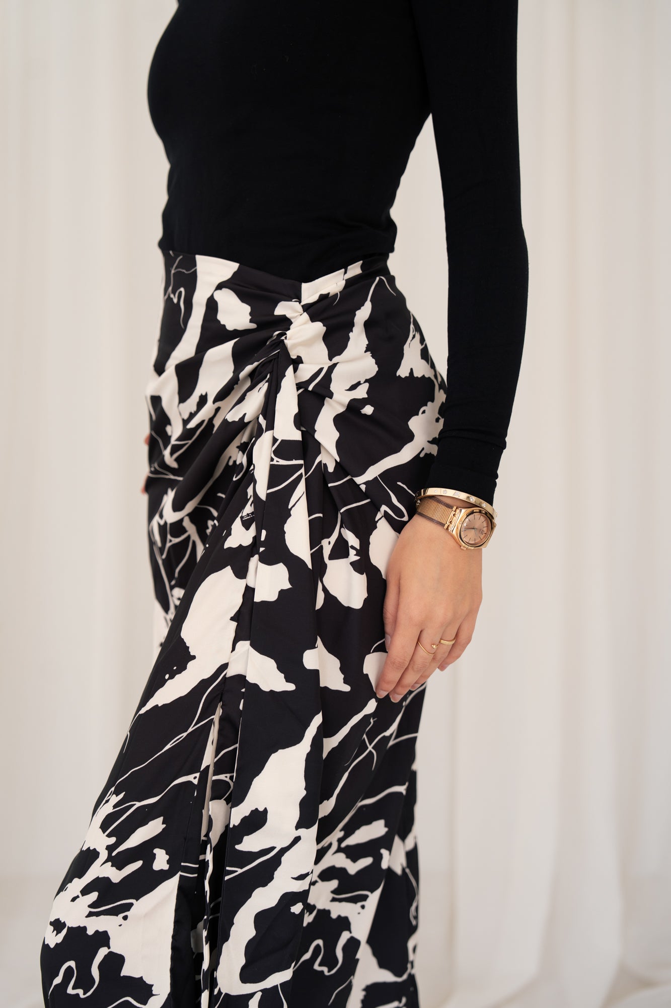 Layla Satin Skirt