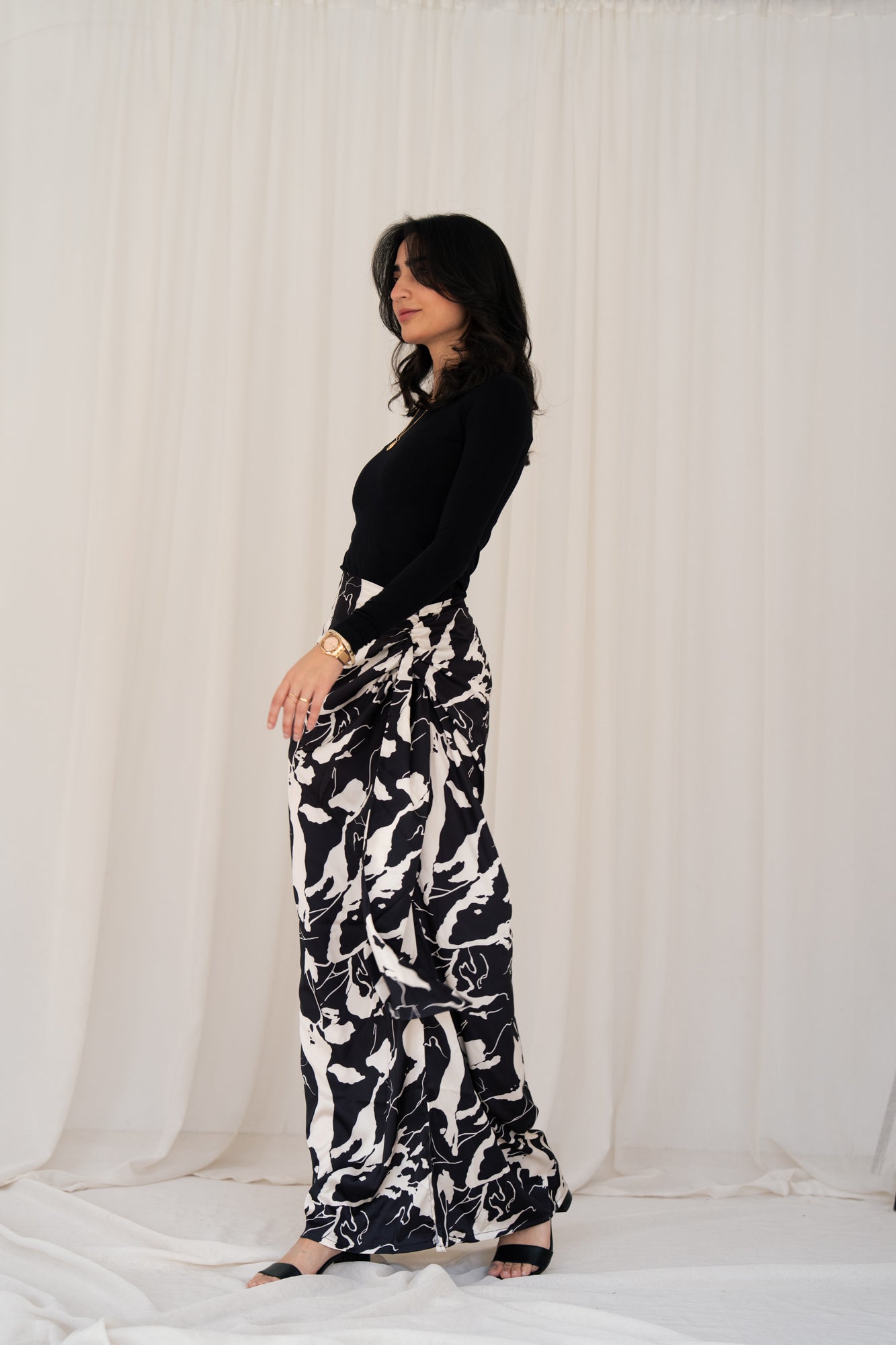 Layla Satin Skirt