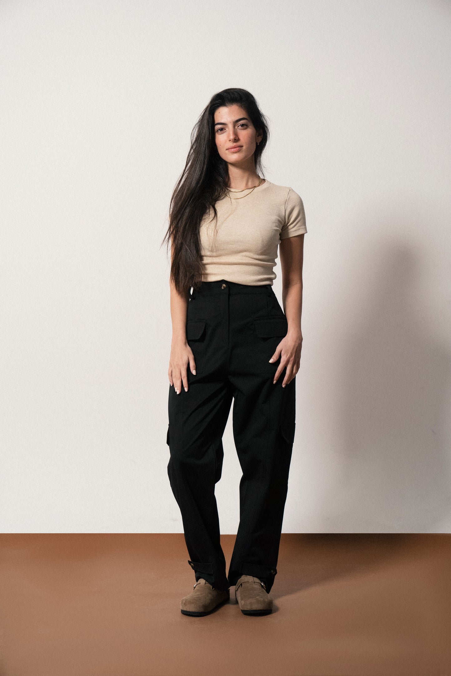 Cargo Pants in Black