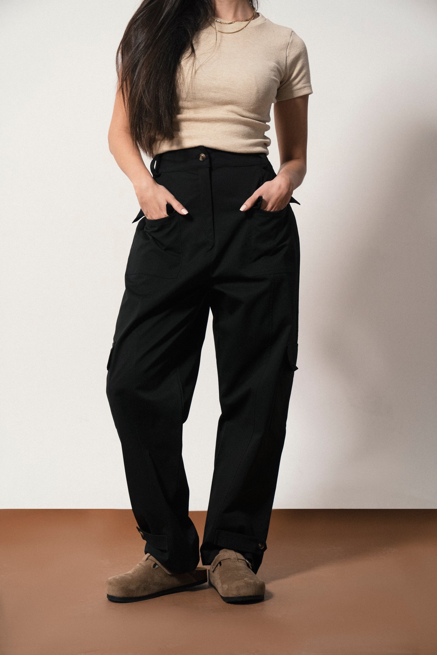Cargo Pants in Black