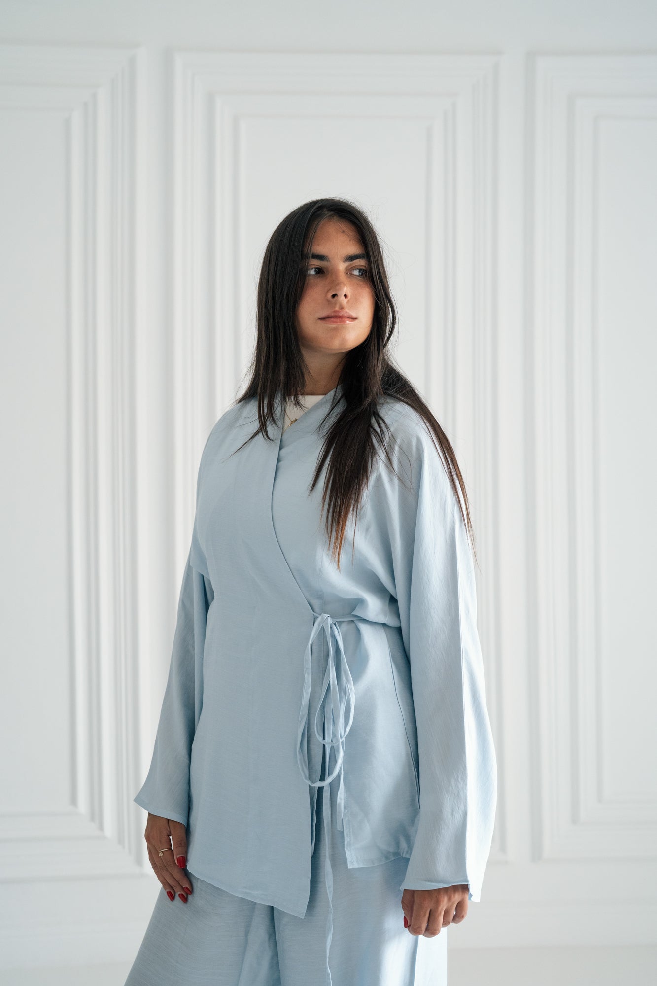 Soft Flowy Set in Baby Blue