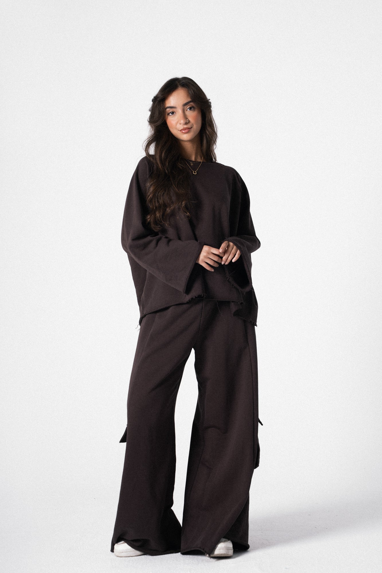 Lounge Wear Set in Brown