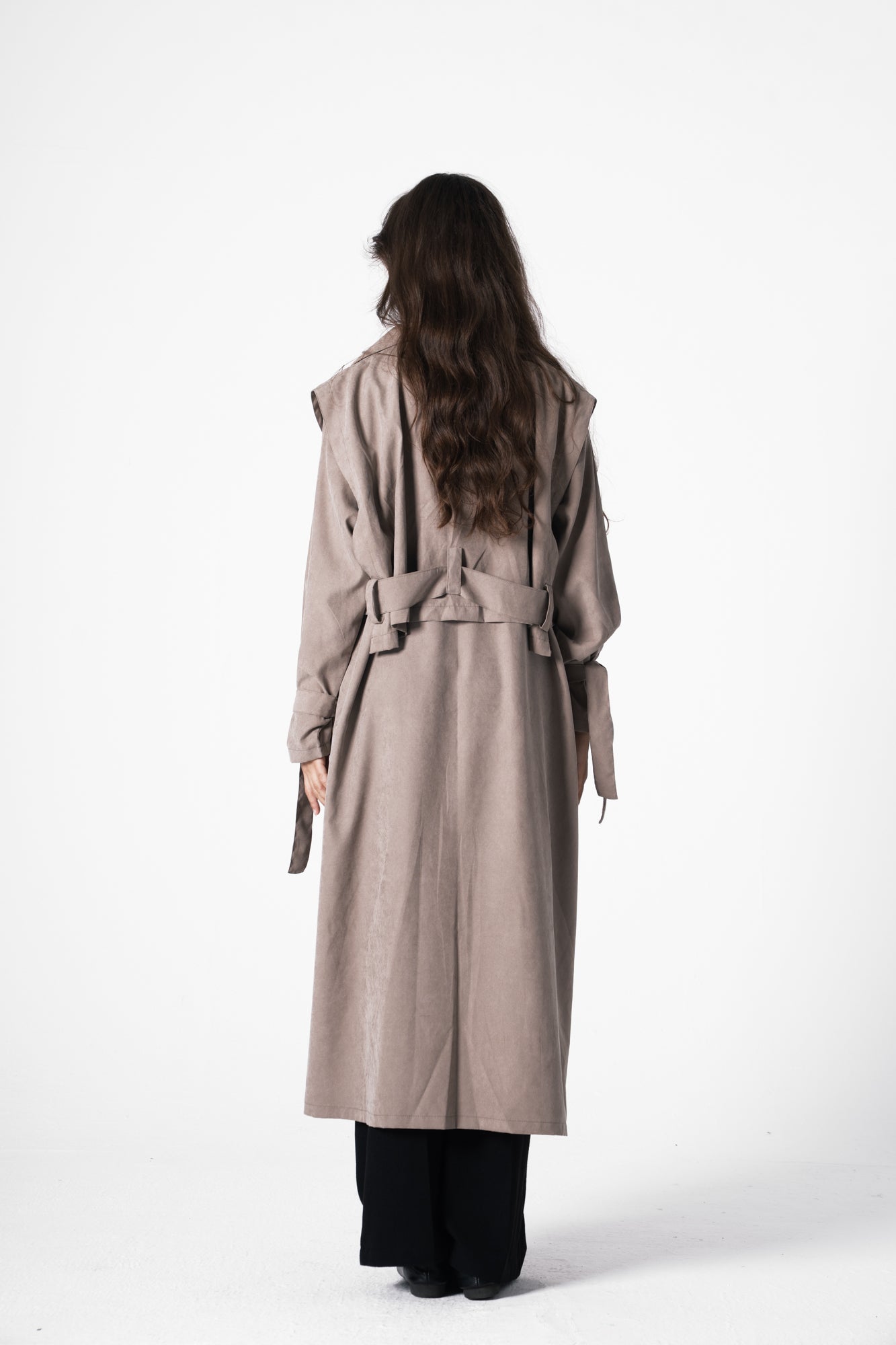 City Trench Coat in Greige