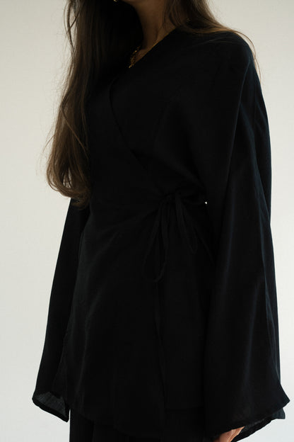 Soft Flowy Set in Black
