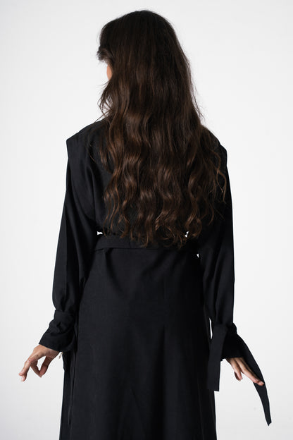 City Trench Coat in Black