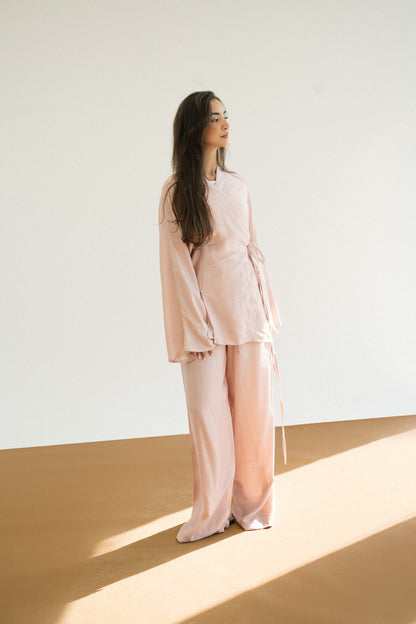Soft Flowy Set in Rose