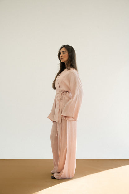 Soft Flowy Set in Rose