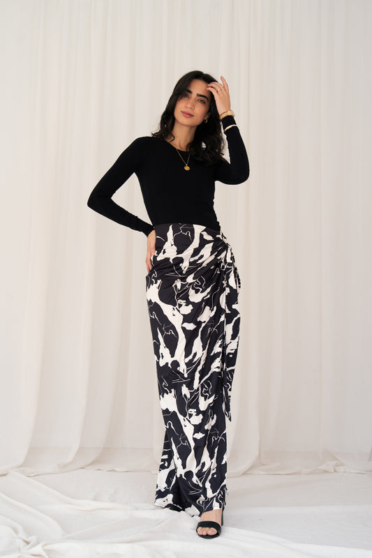 Layla Satin Skirt