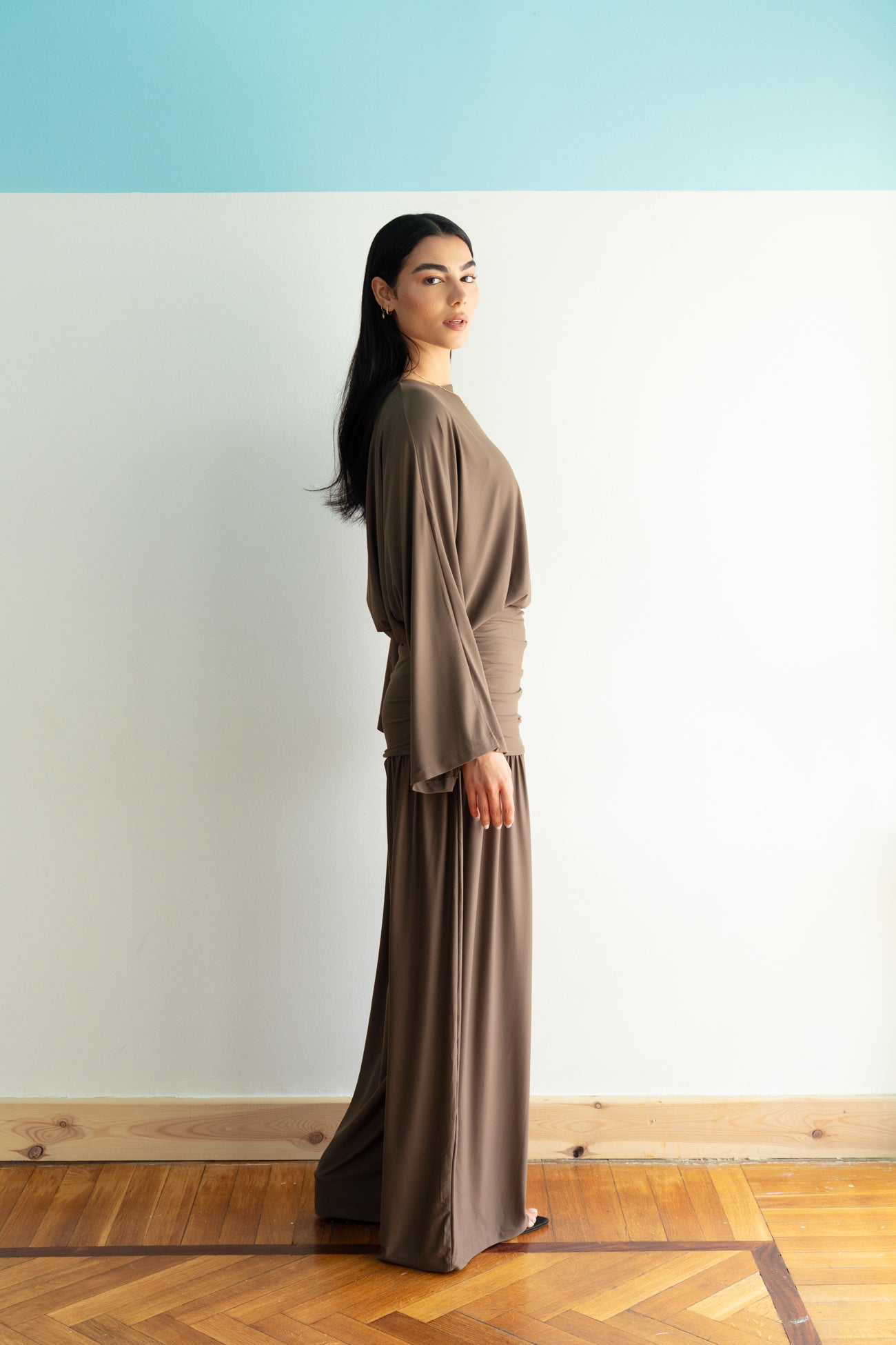 Comfy Chic Set in Brown