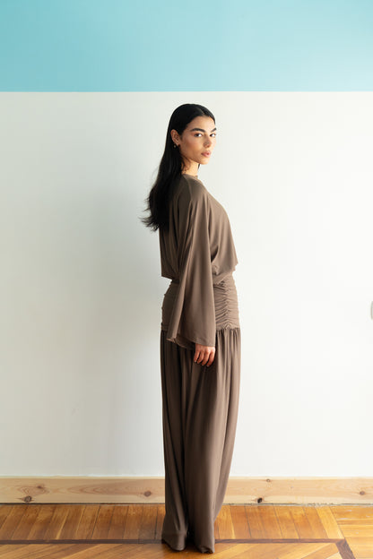Comfy Chic Set in Brown