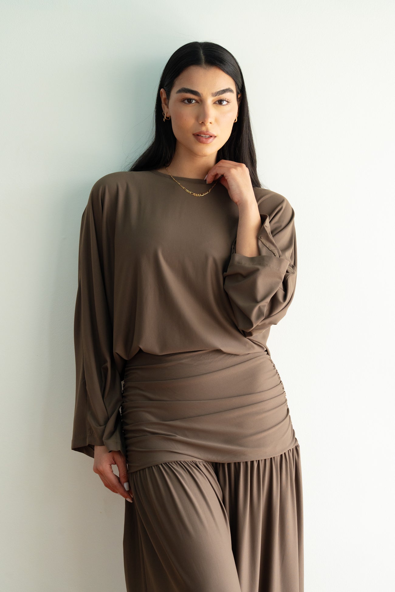 Comfy Chic Set in Brown