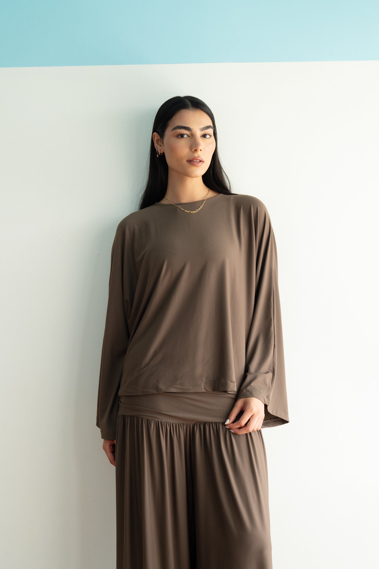 Comfy Chic Set in Brown