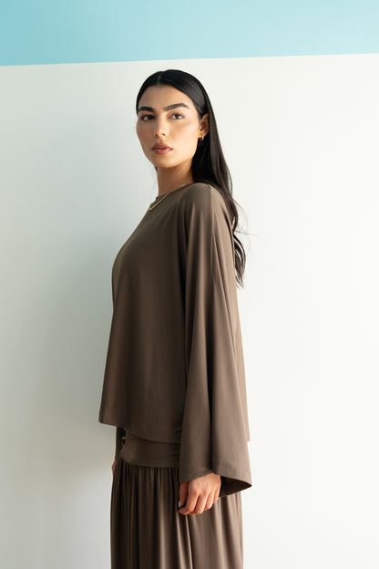 Comfy Chic Set in Brown
