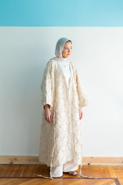 Ivory Petal Cardigan