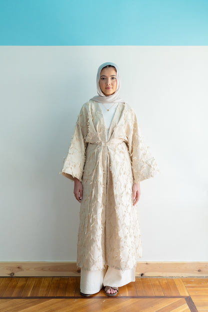 Ivory Petal Cardigan