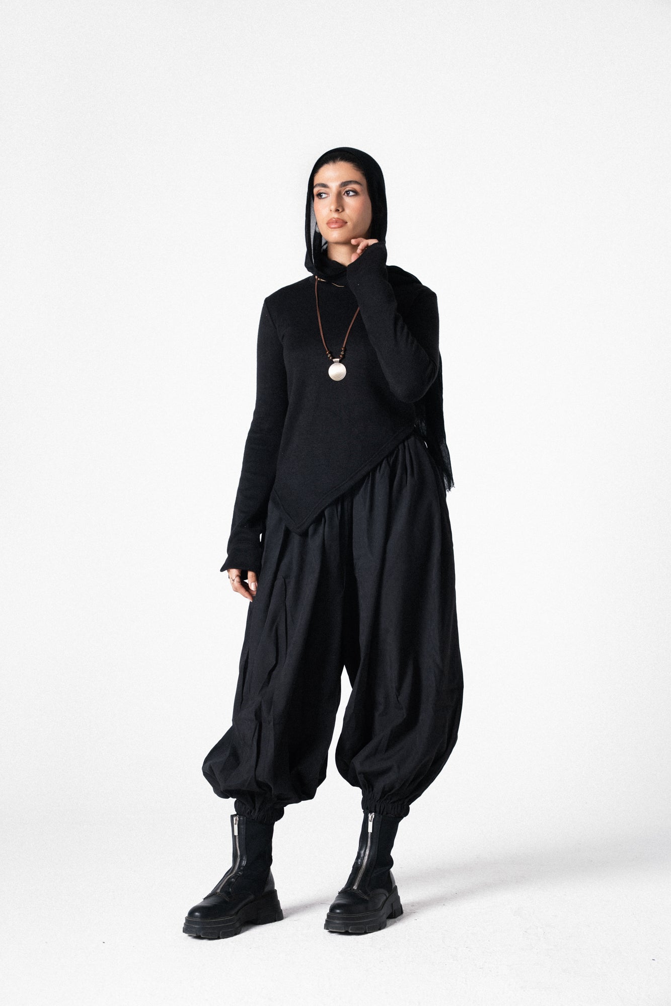 Balloon Pants in Black