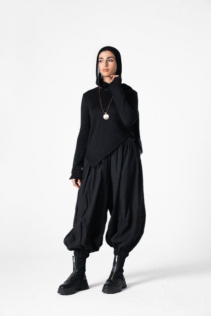 Balloon Pants in Black
