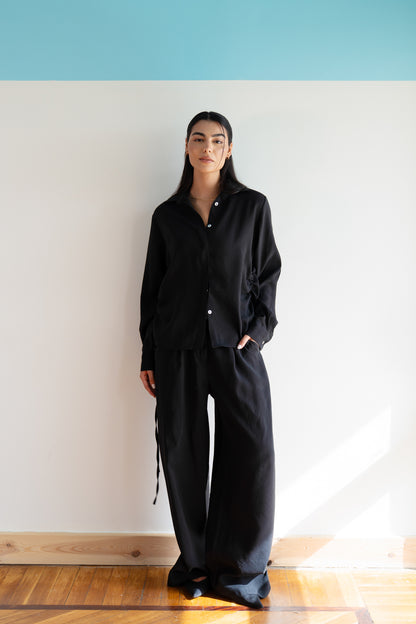 Relaxed Elegance Set in Black
