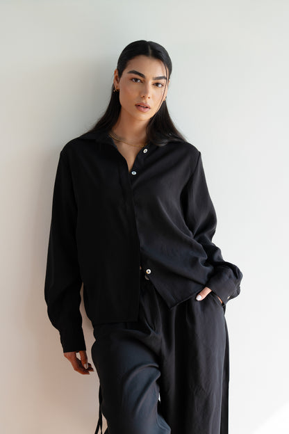 Relaxed Elegance Set in Black