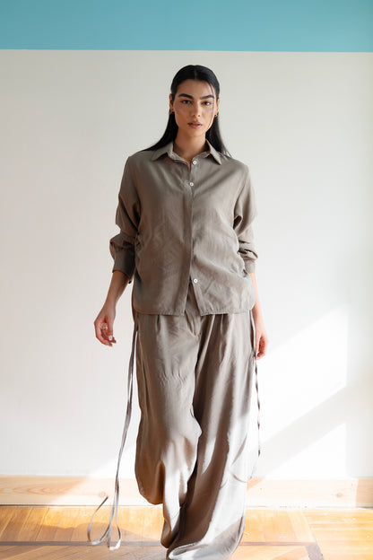 Relaxed Elegance Set in Olive