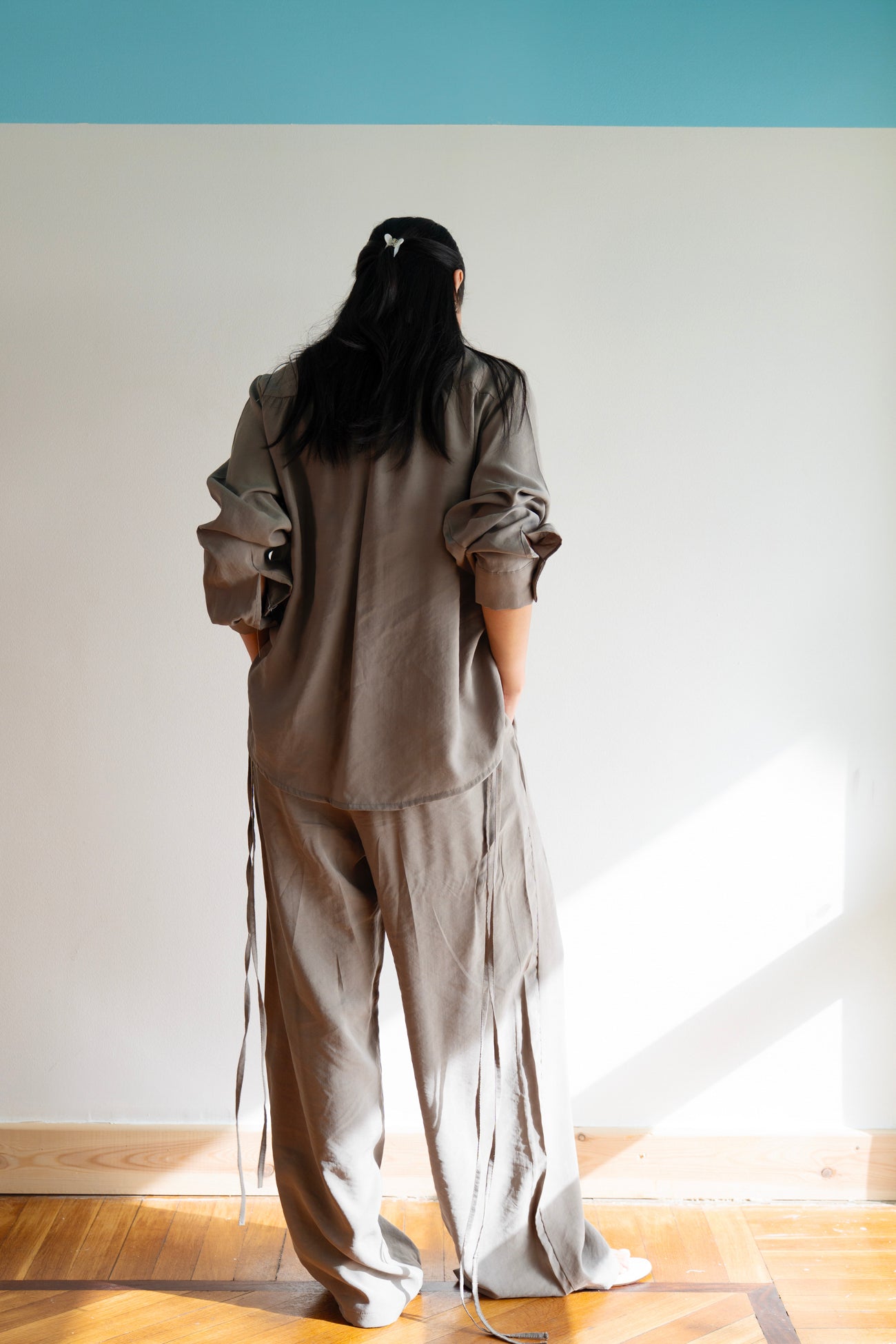 Relaxed Elegance Set in Olive