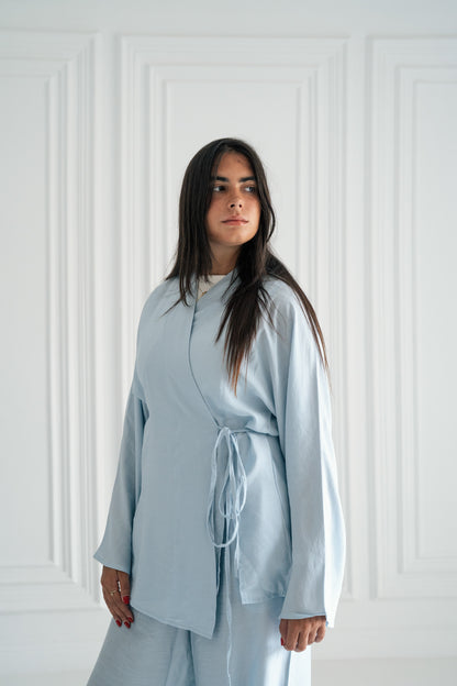 Soft Flowy Set in Baby Blue