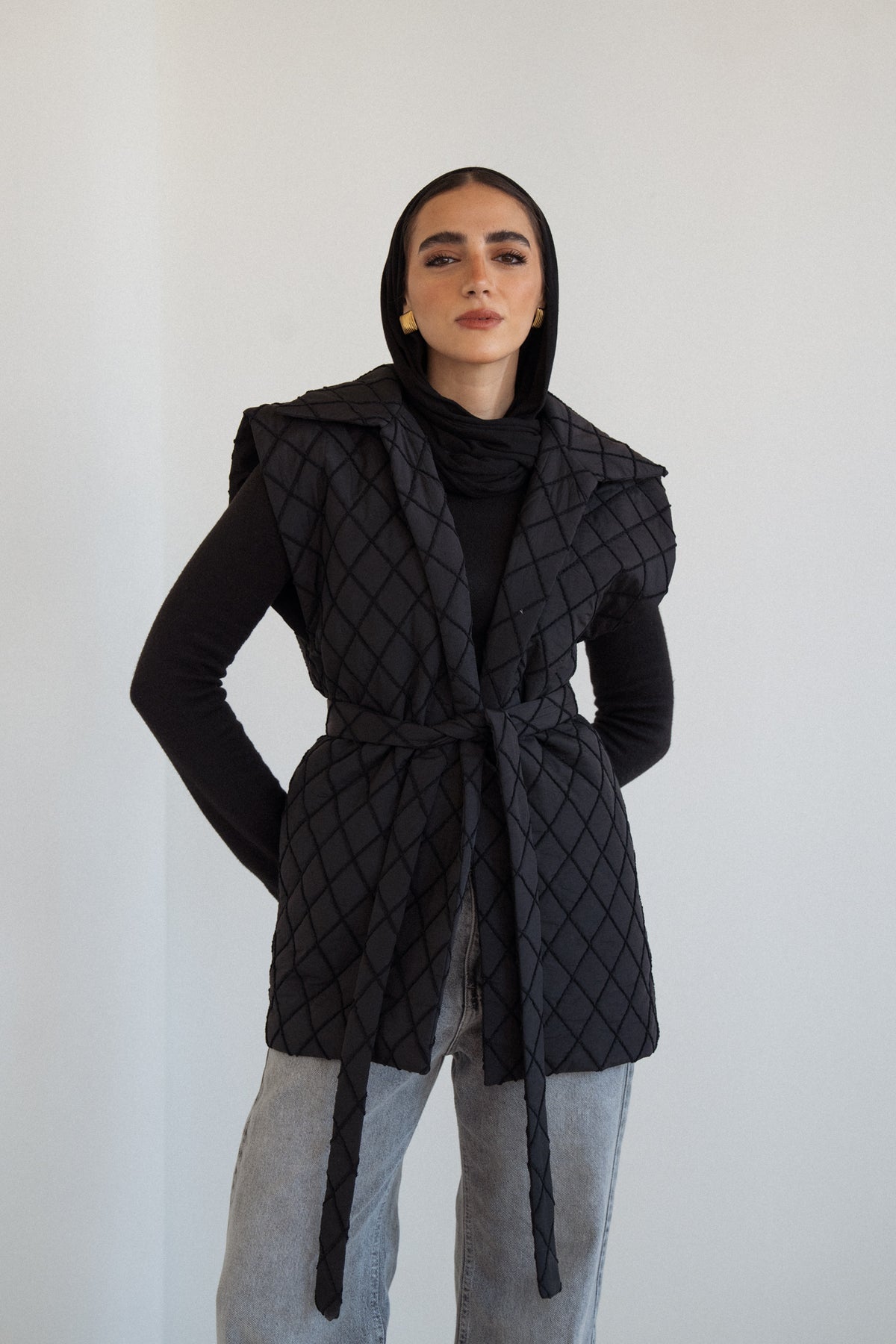 Waterproof Vest in Black