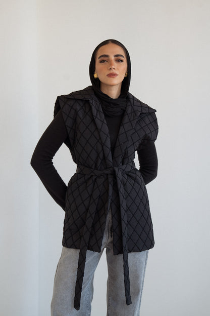 Waterproof Vest in Black