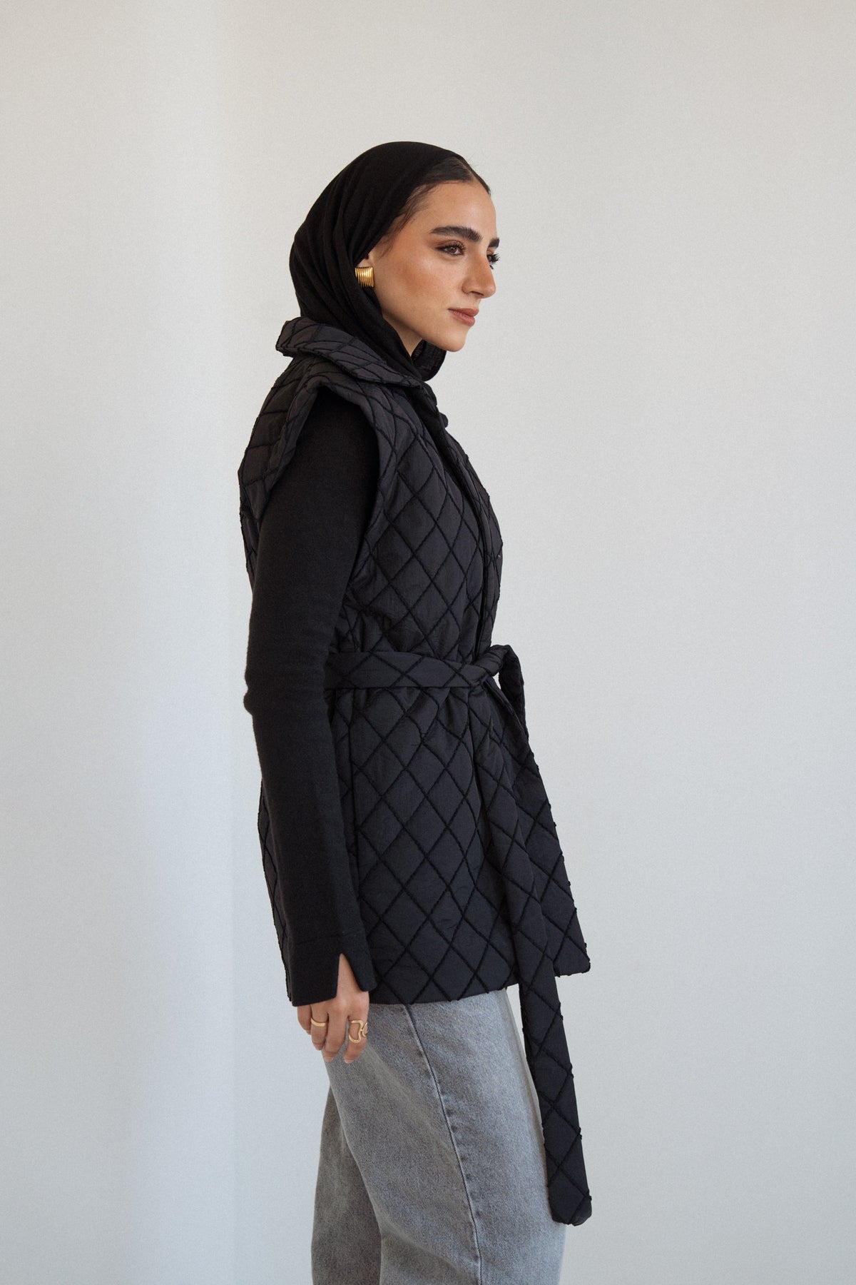 Waterproof Vest in Black