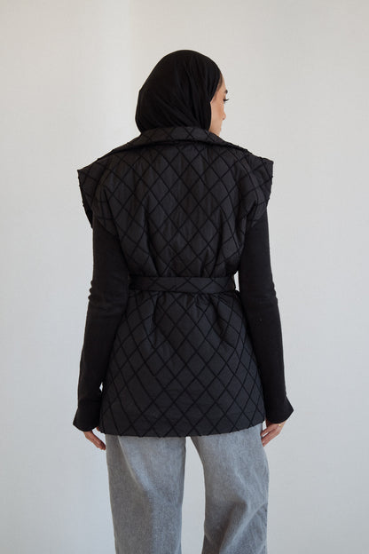 Waterproof Vest in Black