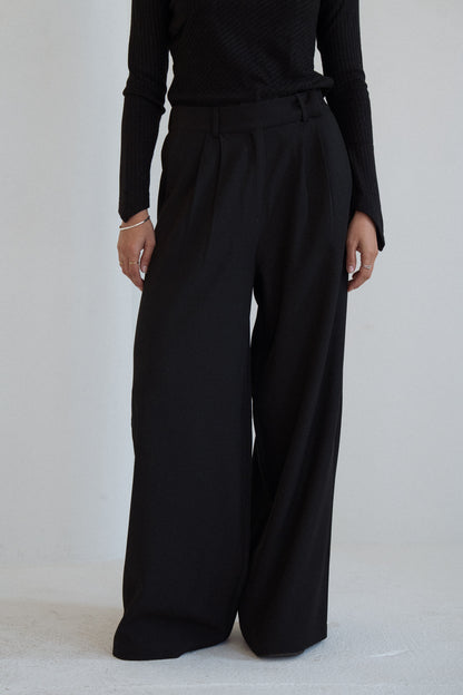 Tailored Trousers in Black