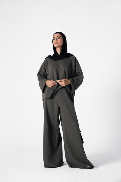 Lounge Wear Set in Olive