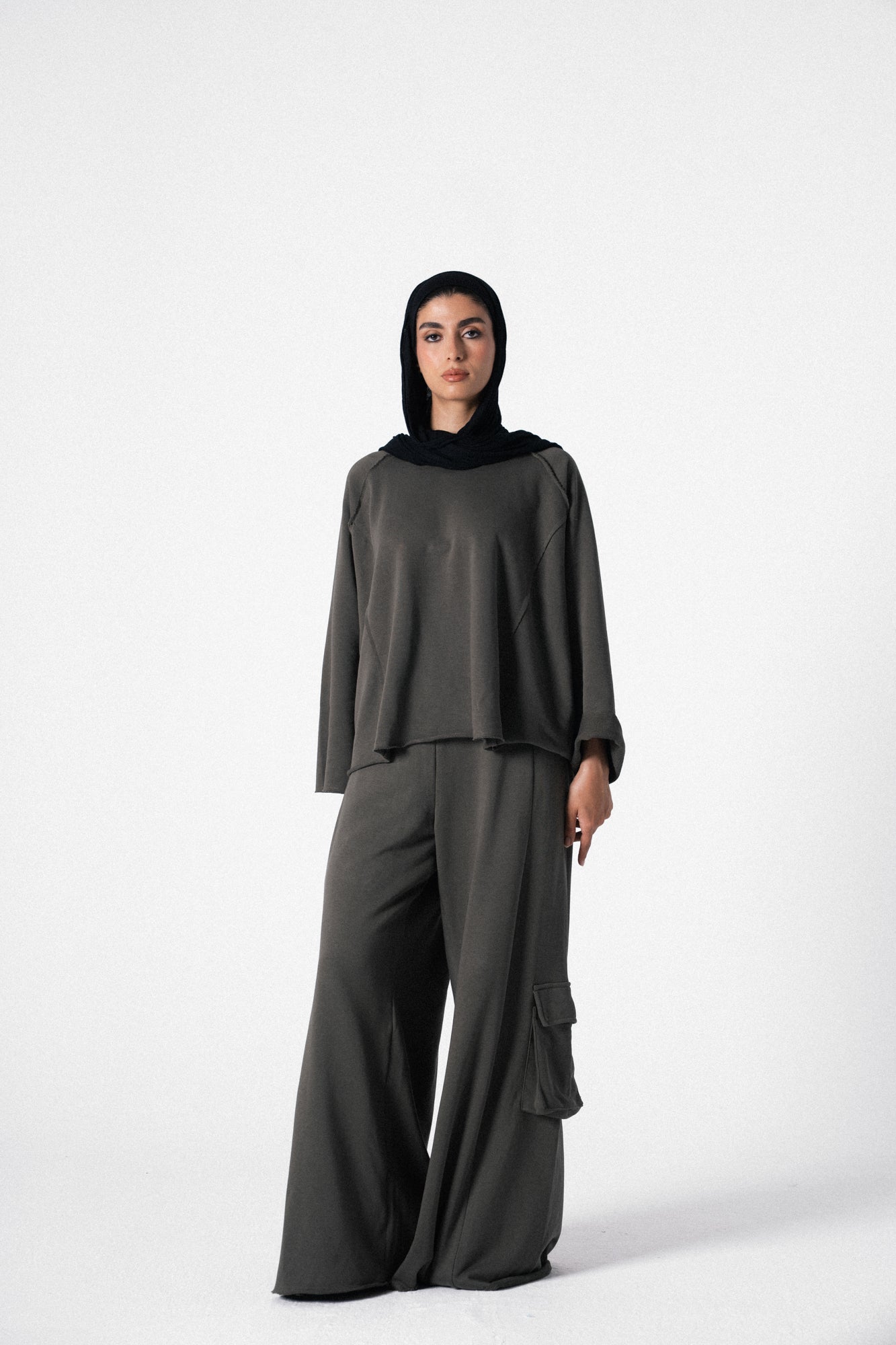 Lounge Wear Set in Olive