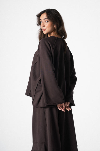 Lounge Wear Set in Brown