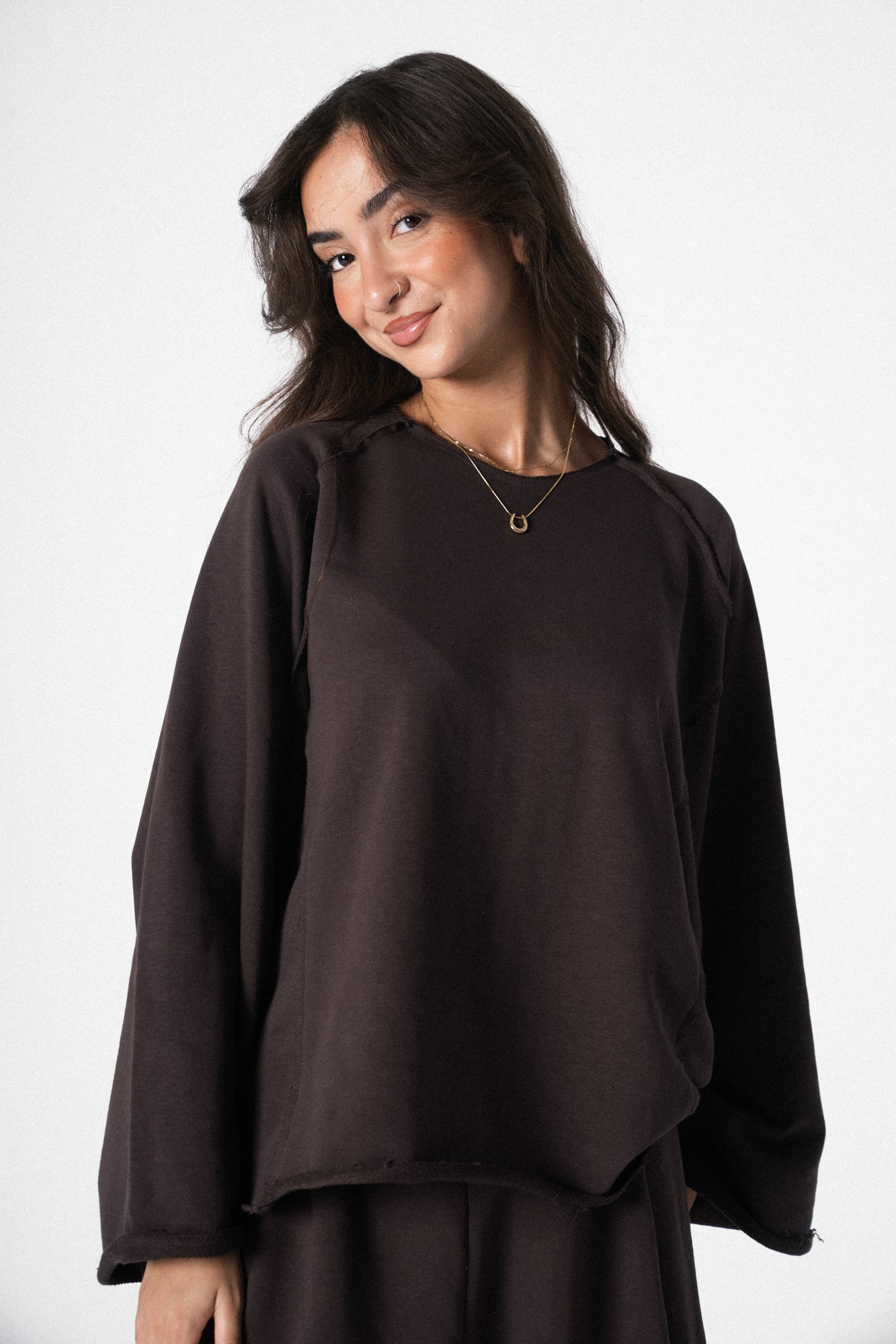 Lounge Wear Set in Brown