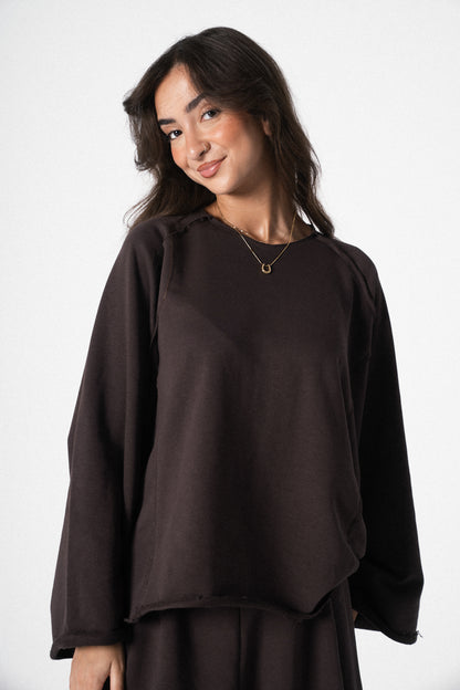 Lounge Wear Set in Brown