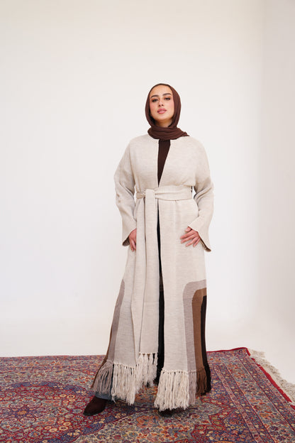 Sahara Knit Cardigan in Brown