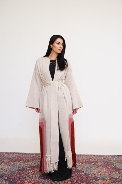 Sahara Knit Cardigan in Brick