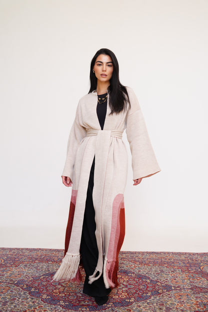 Sahara Knit Cardigan in Brick