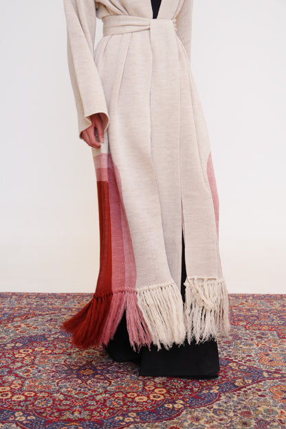 Sahara Knit Cardigan in Brick