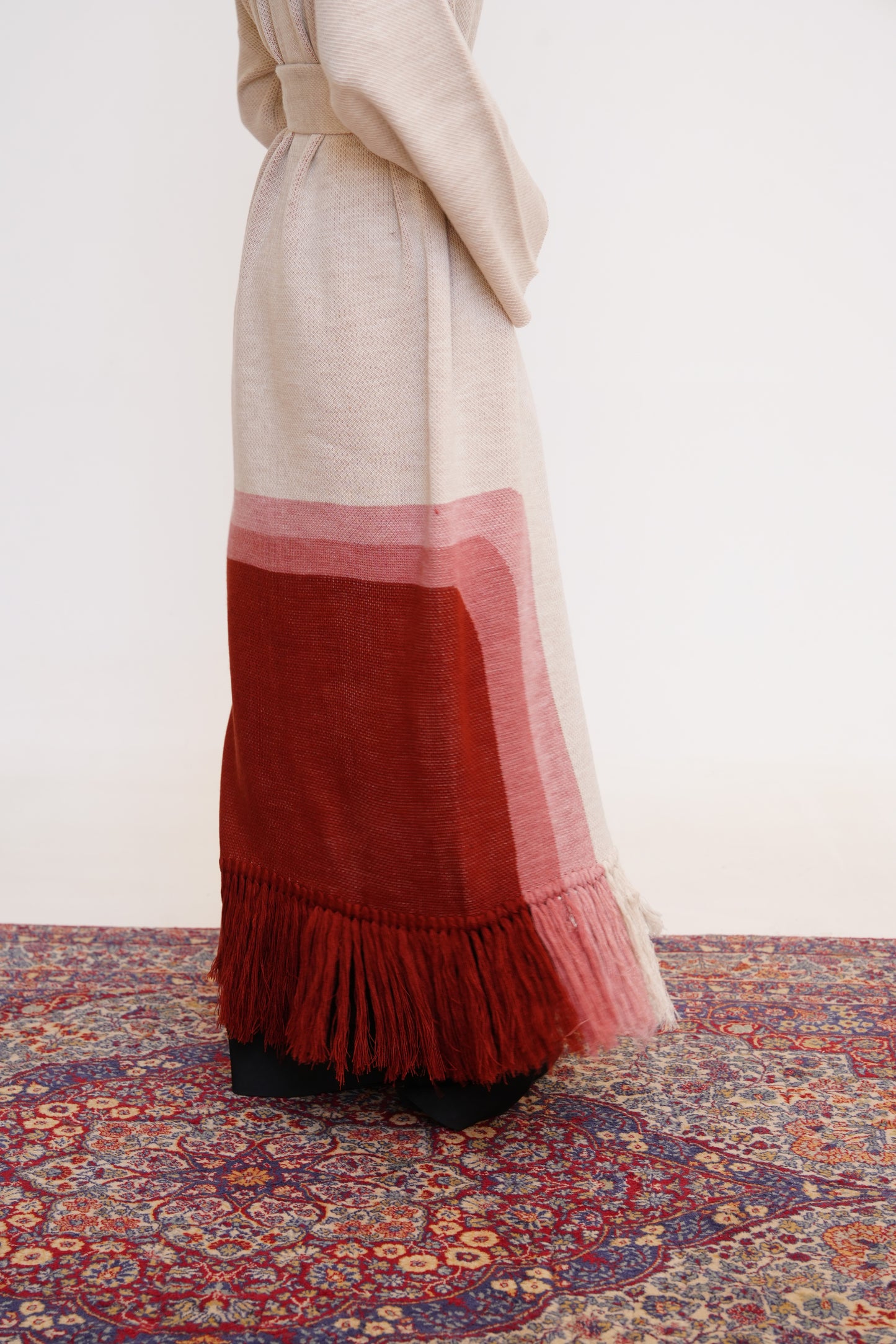 Sahara Knit Cardigan in Brick