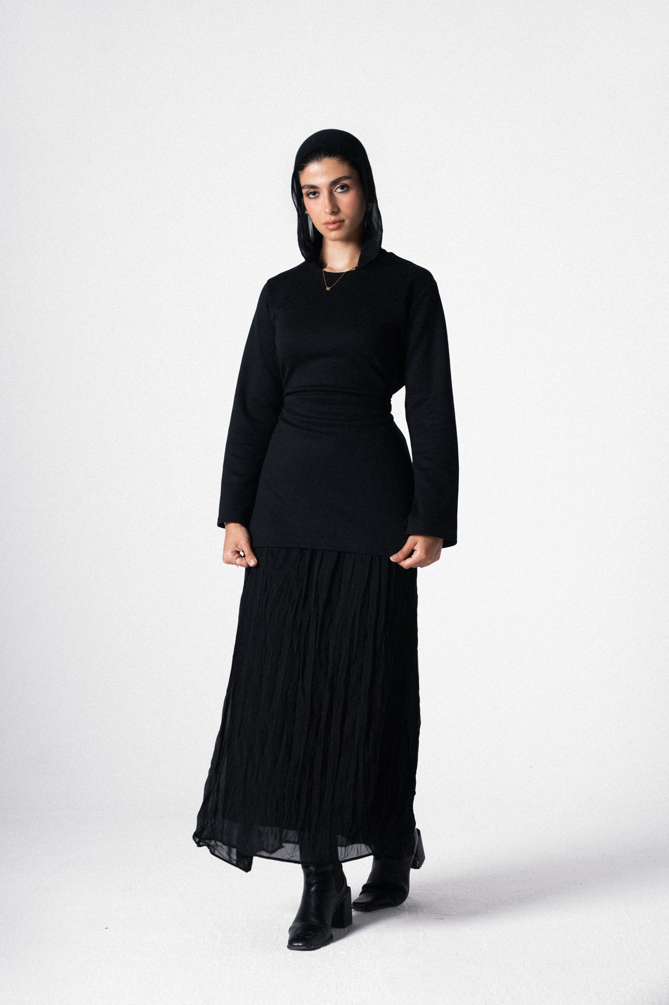 The Flare Dress in Black