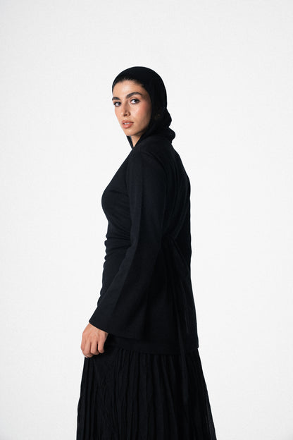 The Flare Dress in Black