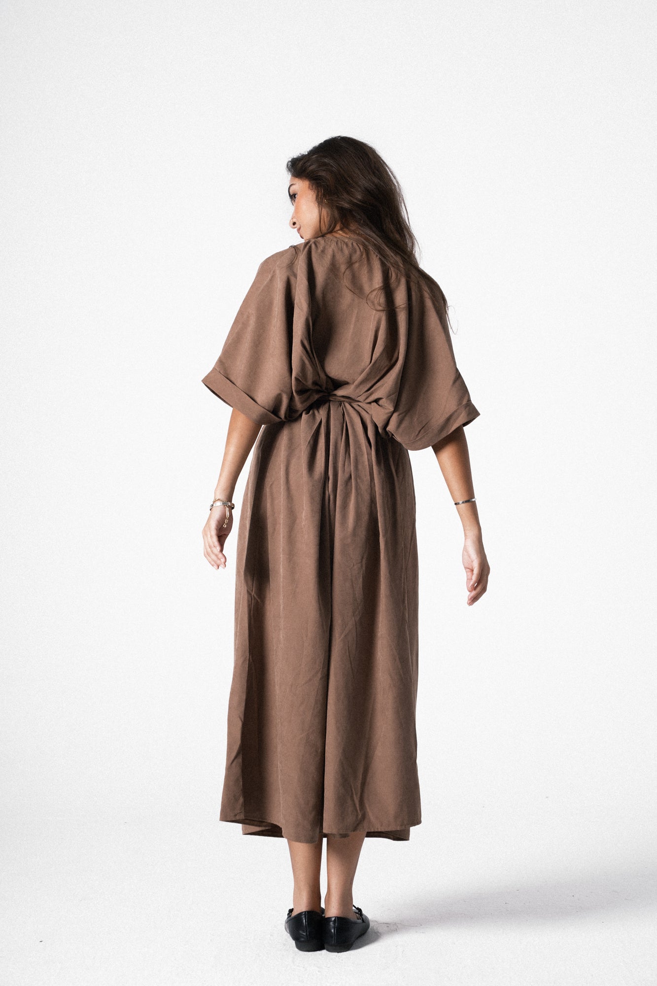 Vintage Maxi Dress in Brick