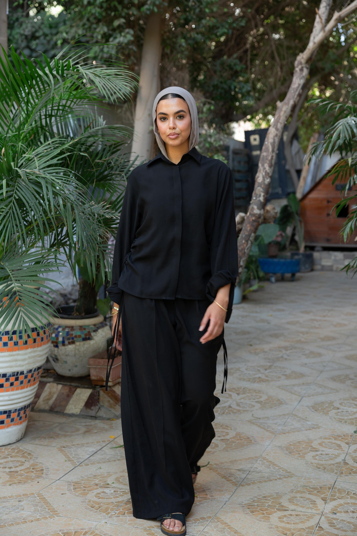 Relaxed Elegance Set in Black
